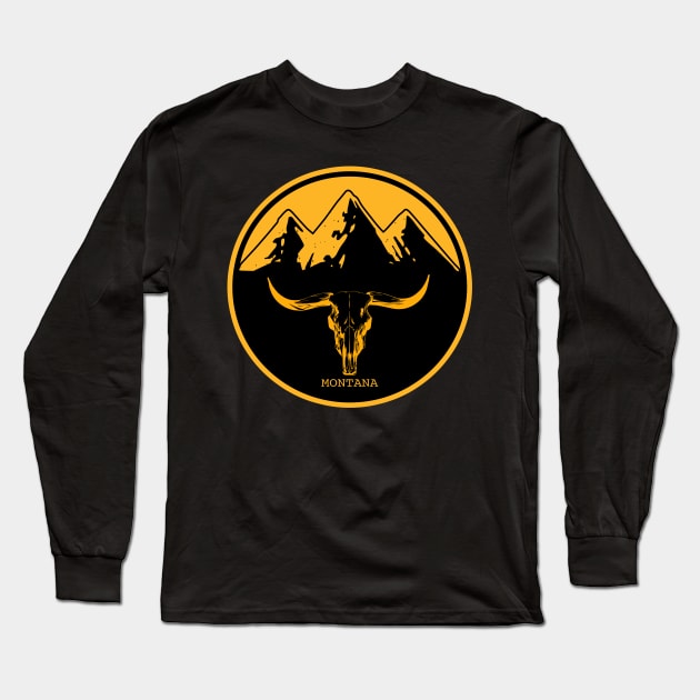 Yellowstone Long Sleeve T-Shirt by SmithyJ88